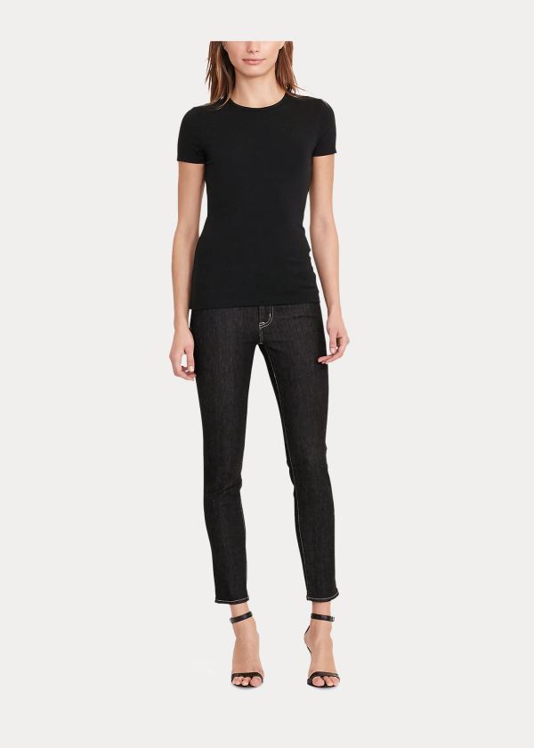 Women's Ralph Lauren Cotton-Blend T Shirts | 243967OSE